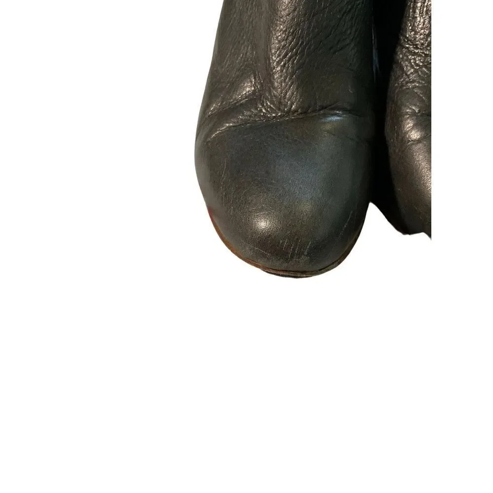 Dieppa Restrepo Lady Antilop Leather Booties Heels